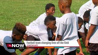 Football team changing lives off the field