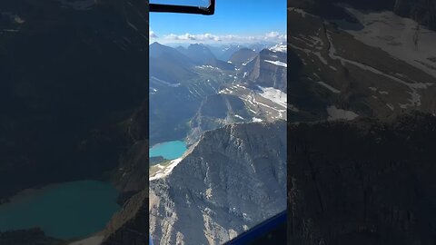 Glacier National Park from the air! #glacier #aviation #glaciernationalpark