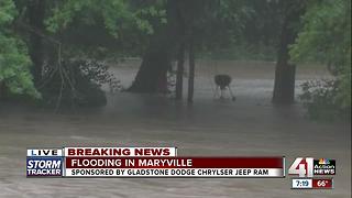 Flash flooding hits Maryville