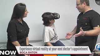 Experience virtual reality at your next doctor's appointment
