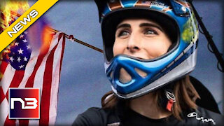 Olympic Athlete Promises to Set Fire to American Flag on Medal Podium