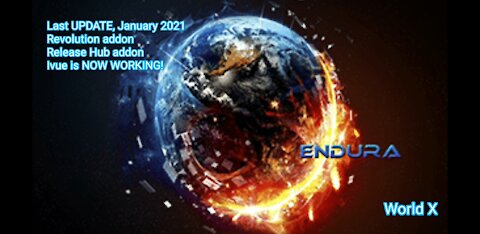 How to install Endura Build on Kodi 18.9 - Last Update, January 2021