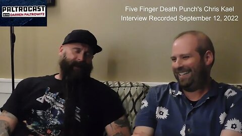 Five Finger Death Punch's Chris Kael interview with Darren Paltrowitz
