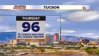 Chief Meteorologist Erin Christiansen's KGUN 9 Forecast Tuesday, August 2, 2017