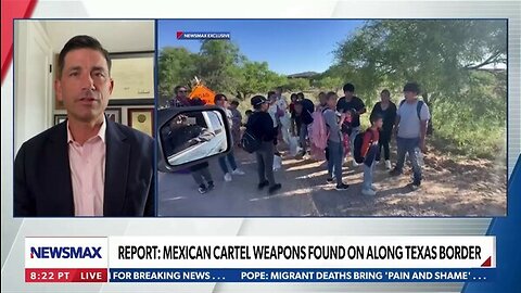 BIDEN’S BORDER CRISIS IS GETTING WORSE. THERE ARE REPORTS OF MEXICAN CARTEL WEAPONS FOUND ON ALONG TEXAS BORDER.