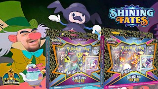 Shining Fates Mad Party Pin Collections (Part 2) | Shiny Hunting | Pokemon Cards Opening