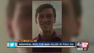 Life of motorcyclist killed in crash remembered in Polk County