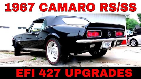 1967 Chevrolet Camaro RS Convertible Upgrades at V8 Speed and Resto Shop V8TV