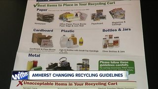 Amherst changing recycling guidelines
