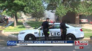 Two injured in house explosion in Lincoln
