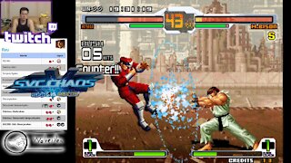 (MAME) SNK vs Capcom Chaos - 01 - Ryu - test run