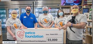 PetCo Foundation donates $5000 to Homeward Bound