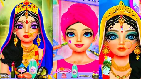 Indian wedding salon game-makeup|indian wedding game|Android gameplay|girl games|new game 2022