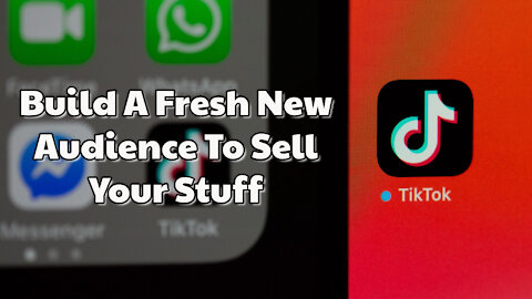Build A Fresh New Audience To Sell Your Stuff