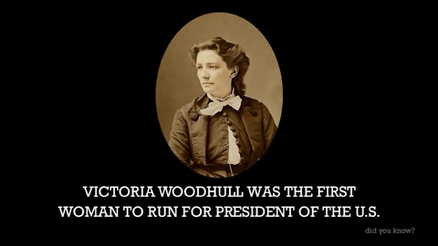 Victoria Woodhull Was The First Woman To Run For President of the United States