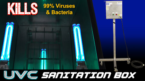 UV Disinfection Box for Tablets and Phones - Kills 99% of Viruses