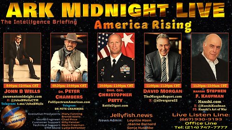 The Intelligence Briefing / America Rising - John B Wells LIVE