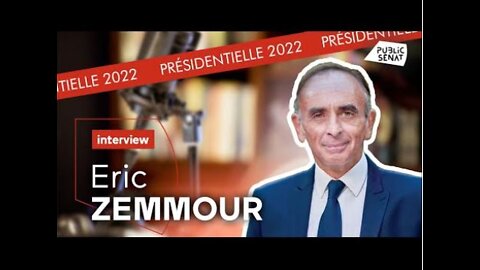 Eric Zemmour sur Public Sénat - Présidentielle 2022 : "Nous avons une délinquance aussi explosive !"