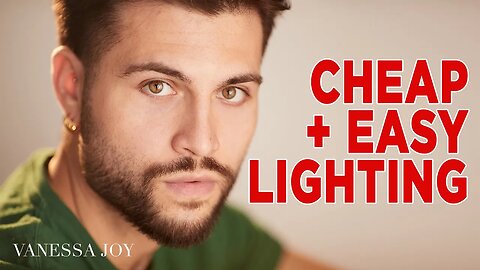 Photography Lighting Gear | Budget Portrait Photography (EASY and CHEAP )