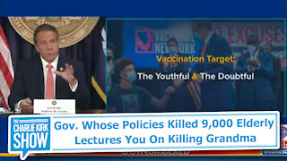 Gov. Whose Policies Killed 9,000 Elderly Lectures You On Killing Grandma