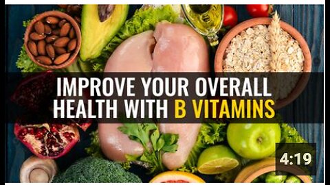 Improve your overall health with B vitamins