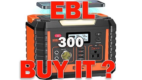 EBL 300 Portable Power Station