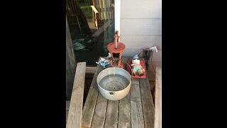 Homemade Water Feature