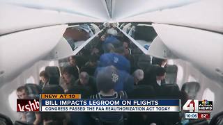 Bill that gives more legroom on planes passes