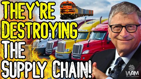 THEY'RE DESTROYING The Supply Chain! - Trains & Trucks To Stop Running! - ANOTHER Factory DESTROYED!