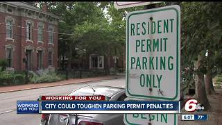 City to consider toughening parking penalties in neighborhoods with permit only parking