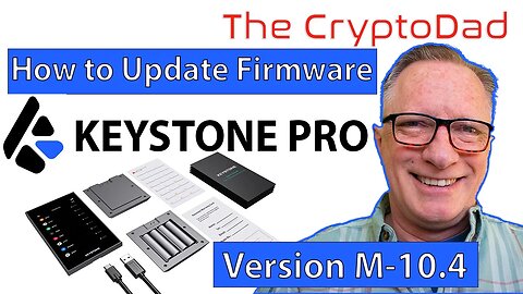 Keystone Pro Firmware Version M-10.4 Update Guide Enhance Your Wallet's Security & Functionality