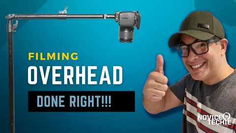 Glide Gear Desktop Overhead Camera Arm Unboxing (w/Cannon M50)