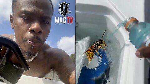 DaBaby Get's Run Out Of Hot Tub By Wasp & Uses Gatorade To Finish Him! 🐝