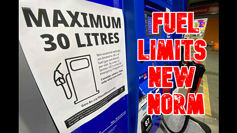 Fuel Limits Now implemented ! transportation permits needed to travel