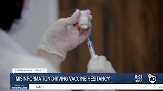 Misinformation driving vaccine hesitancy