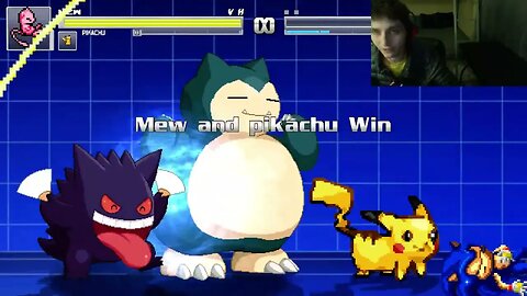 Pokemon Characters (Pikachu, Gengar, Snorlax, And Mew) VS Sonic The Hedgehog In A Battle In MUGEN