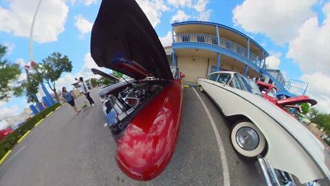 Corvair with Front Engine 454 - Old Town - Kissimmee, Florida #classiccars #carshow #insta360