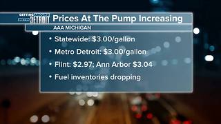 Gas prices up 11 cents in Michigan this week, AAA Michigan says