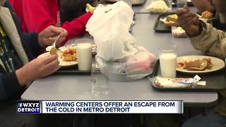 Warming Centers offer an escape from the cold in metro Detroit