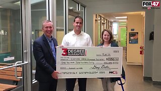 3 Degree Guarantee Check Presentation to the Capital Area Humane Society