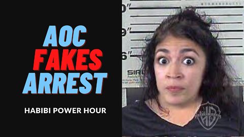 AOC FAKES arrest for social media clout