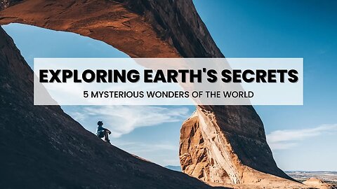 Top 5 Mysterious Wonders of the World | Exploring Earth's Secrets #wondersoftheworld