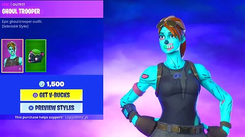 *NEW* GHOUL TROOPER OUT NOW! FORTNITE ITEM SHOP RIGHT NOW! (FORTNITE BATTLE ROYALE)