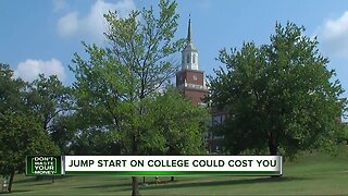 Jump start on college could cost you