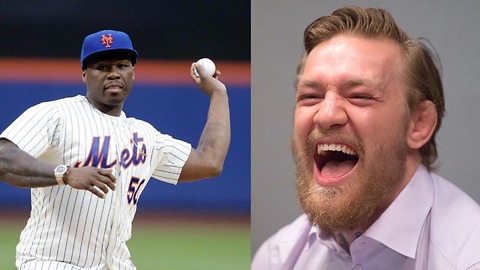 50 Cent Gets a 2nd Chance at a 1st Pitch, CHALLENGES Conor McGregor