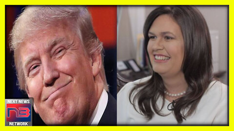 Governor Candidate Sarah Sanders Gets HUGE Boost from President Trump