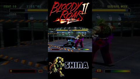 Bloody Roar 2 | Shina | #shortvideo #shorts #shortsvideo