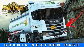 TURKISH SCANIA NextGen R450 tanker driving around | Euro Truck Simulator 2