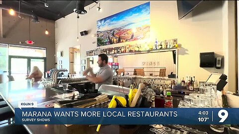 Marana Survey Shows People Want More Local Restaurants