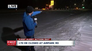 Airpark Road remains closed to state line Thursday morning